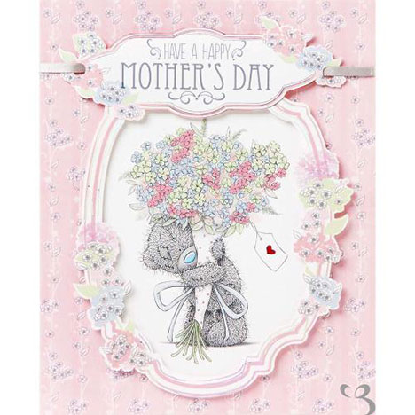Bear With Flowers Me to You Bear Mothers Day Card £4.99